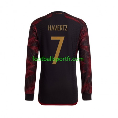 Tenue Allemagne Havertz 7 Exterieur World Cup 2022 Maillot de Foot ML